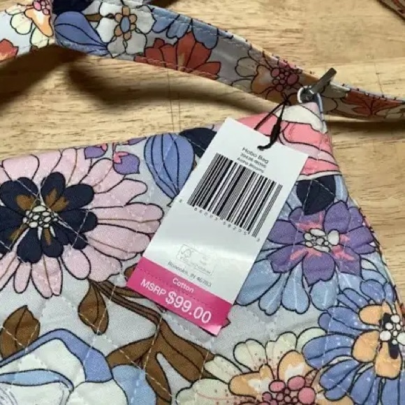Vera Bradley Hobo Bag “Aloha Blooms”. NWT - Picture 5 of 5